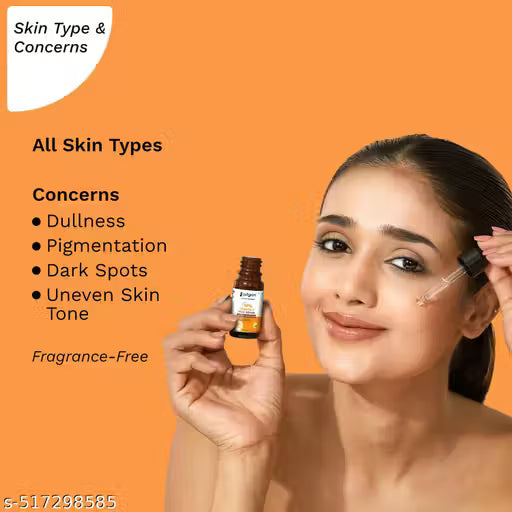 Pilgrim 10% Vitamin C Face Serum For Daily Brightness - 10 ml (Pack of 2)