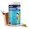 Gritzo SuperMilk Height+ (2-6y), 7g Protein Powder (Double Chocolate, 400g) | Zero Refined Sugar, 21 Vitamins & Minerals