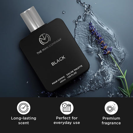 The Man Company Men Black Edt