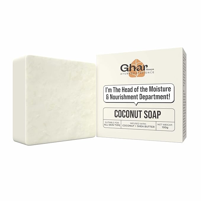 Ghar Soap Coconut Soap with Shea Butter