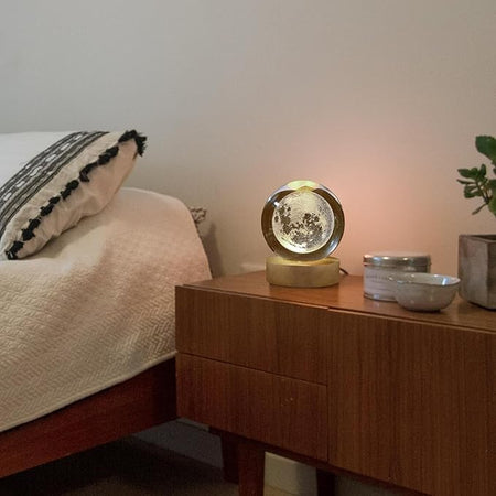 GlowCrystal 3D Crystal Lamp Ball(Assorted Design)