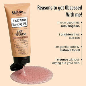 Ghar Soaps Magic De-Tan Face wash