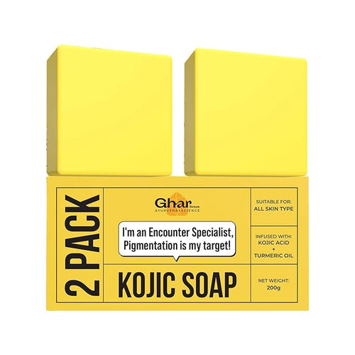 GHAR SOAPS Kojic Acid 2% Soap with Niacinamide
