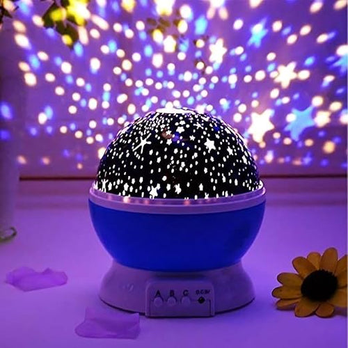 Star Master Galaxy Night Projector Lamp Led Starry Light with Moon, Ocean Wave & Astronaut Effects
