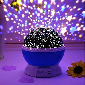 Star Master Galaxy Night Projector Lamp Led Starry Light with Moon, Ocean Wave & Astronaut Effects