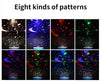 Star Master Galaxy Night Projector Lamp Led Starry Light with Moon, Ocean Wave & Astronaut Effects