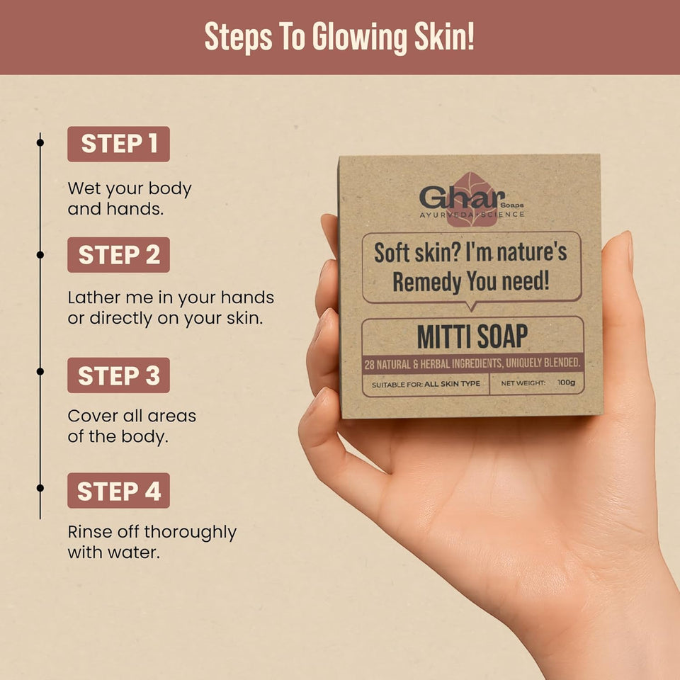 Ghar Soaps Mitti Soap
