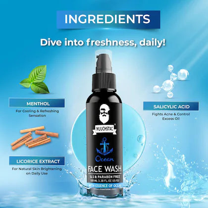 Muuchstac Ocean Face Wash for Men