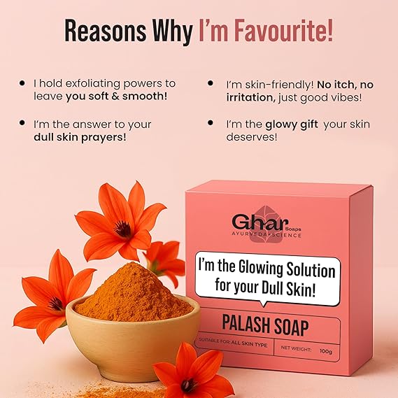 Ghar Soaps Palash Soap