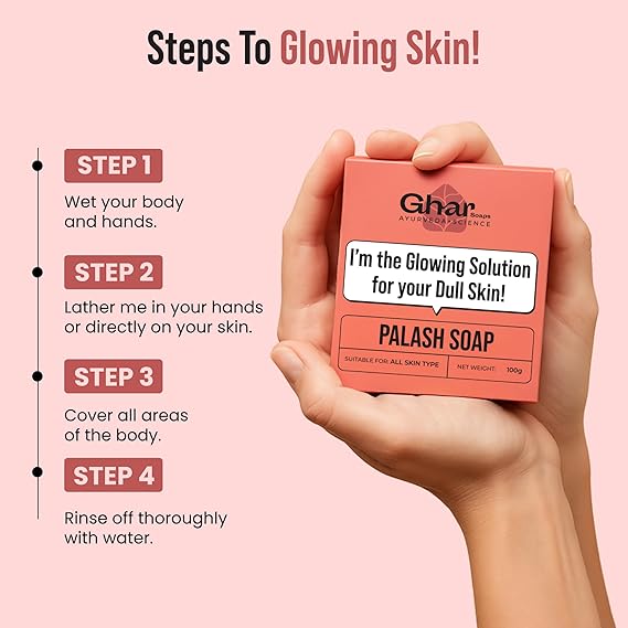 Ghar Soaps Palash Soap
