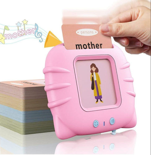 Flash Card Learning Device Toy Early Learning 224 Words Sounds Music Playing Game -